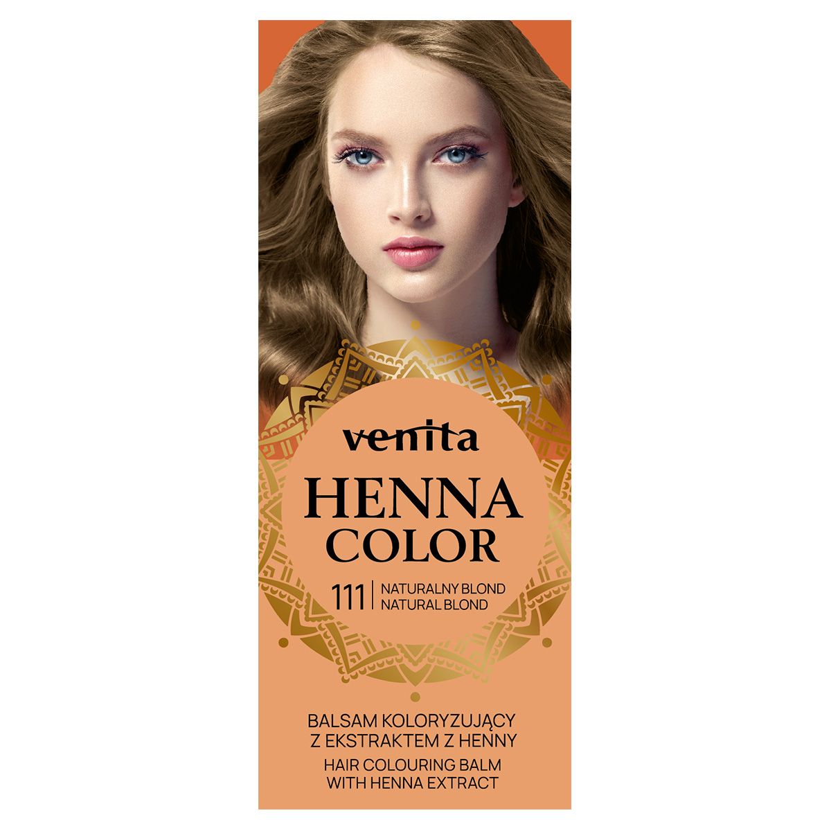 Venita Henna Color balsam koloryzujący do włosów 111 naturalny blond, 75 ml