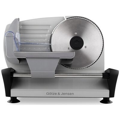 Krajalnica elektryczna GÖTZE & JENSEN MS700X Inox 150W nóż ze stali nierdzewnej