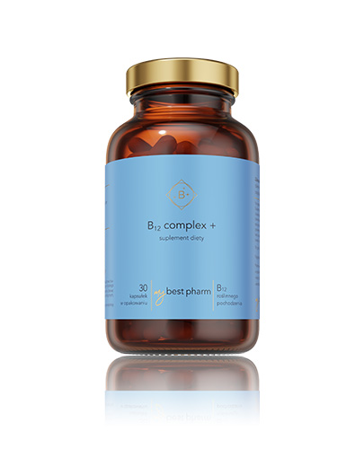 MyBestPharm MyBestB12 Complex + suplement diety, 30 kaps./1 opak.