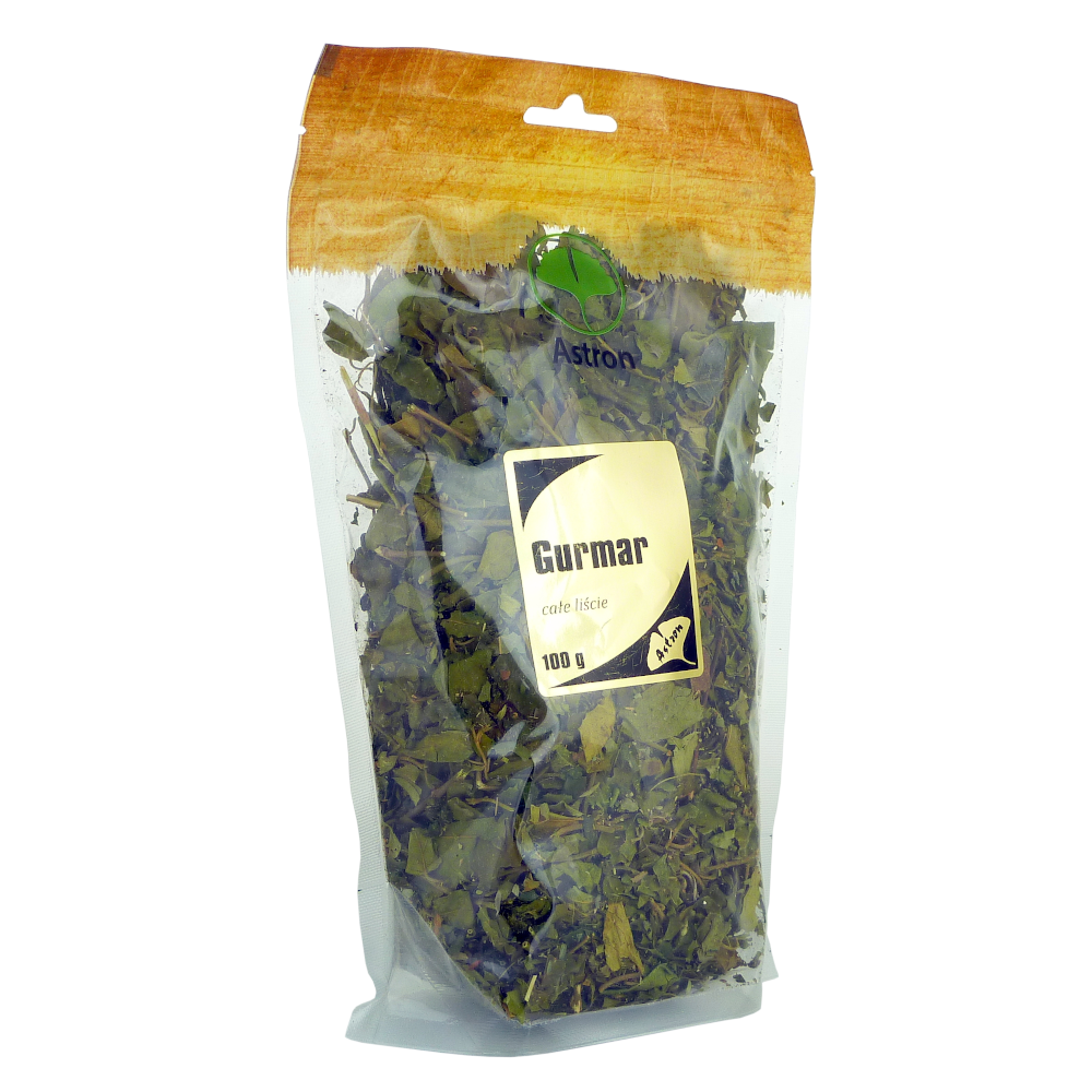 Gurmar suszone całe liście 100g - Gymnema Sylvestre (Astron)