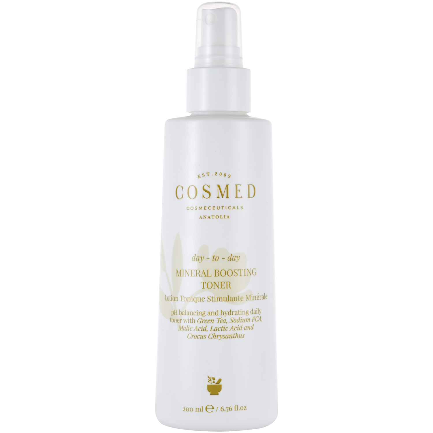 Cosmed Day To Day mineralny tonik z kwasami do twarzy, 200 ml