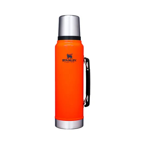 Stanley - Termos stalowy LEGENDARY CLASSIC - pomarańczowy Blaze Orange 1L