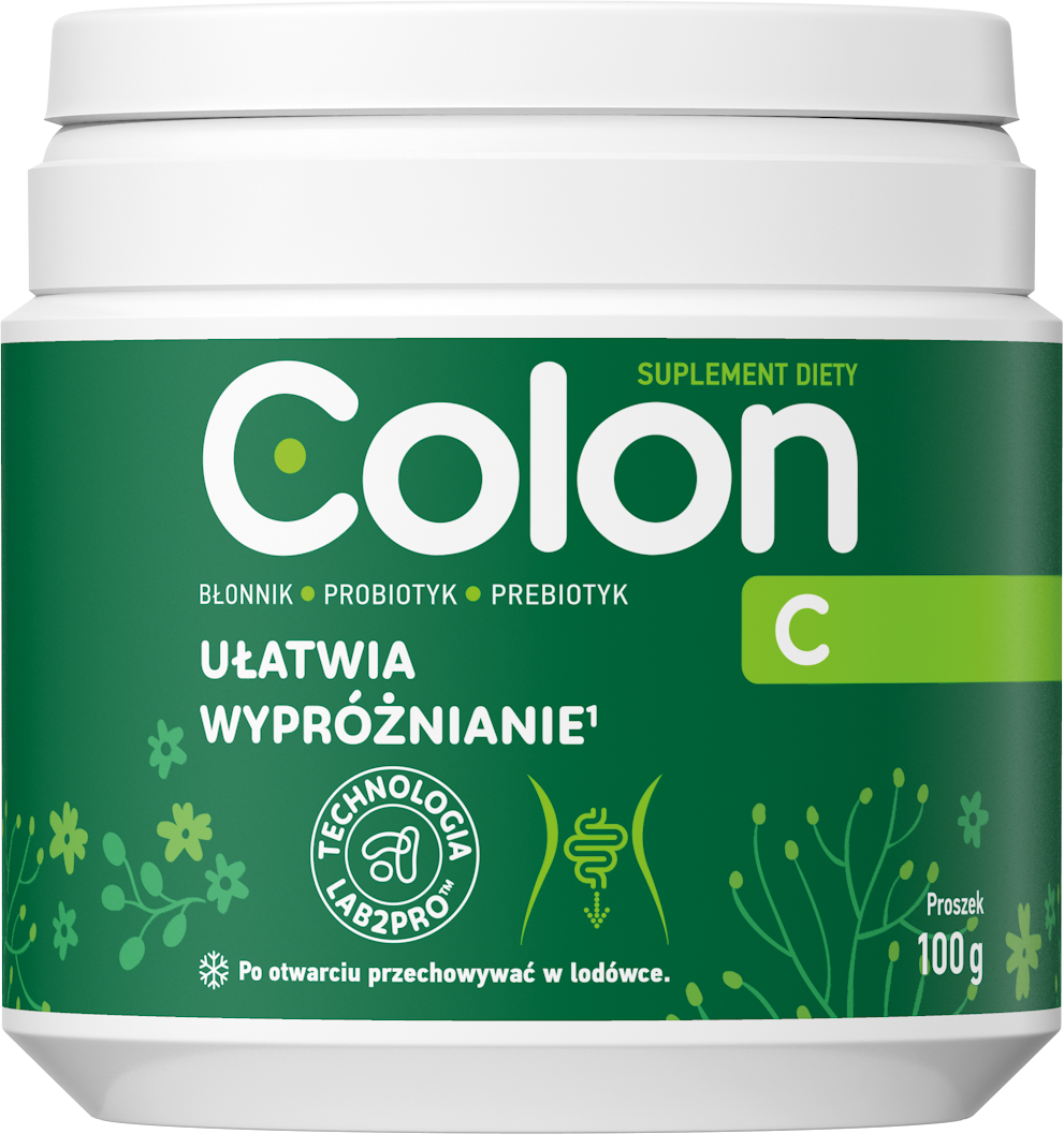 Colon C suplement diety w proszku Zdrowie Jelit, 100 g