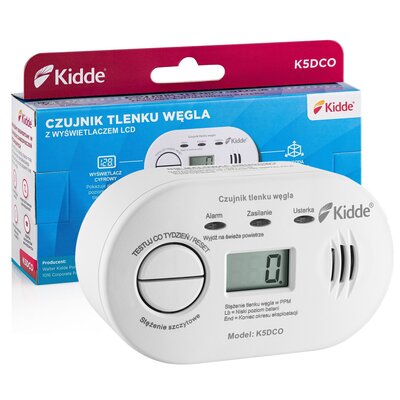 Czujnik tlenku węgla (czadu) KIDDE K5DCO