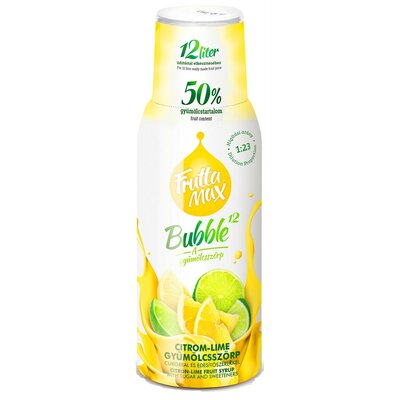 Syrop do saturatorów FRUTTAMAX Cytryna i limonka 500 ml