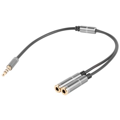 Adapter 2x Jack 3.5 mm - Jack 3.5 mm GENESIS