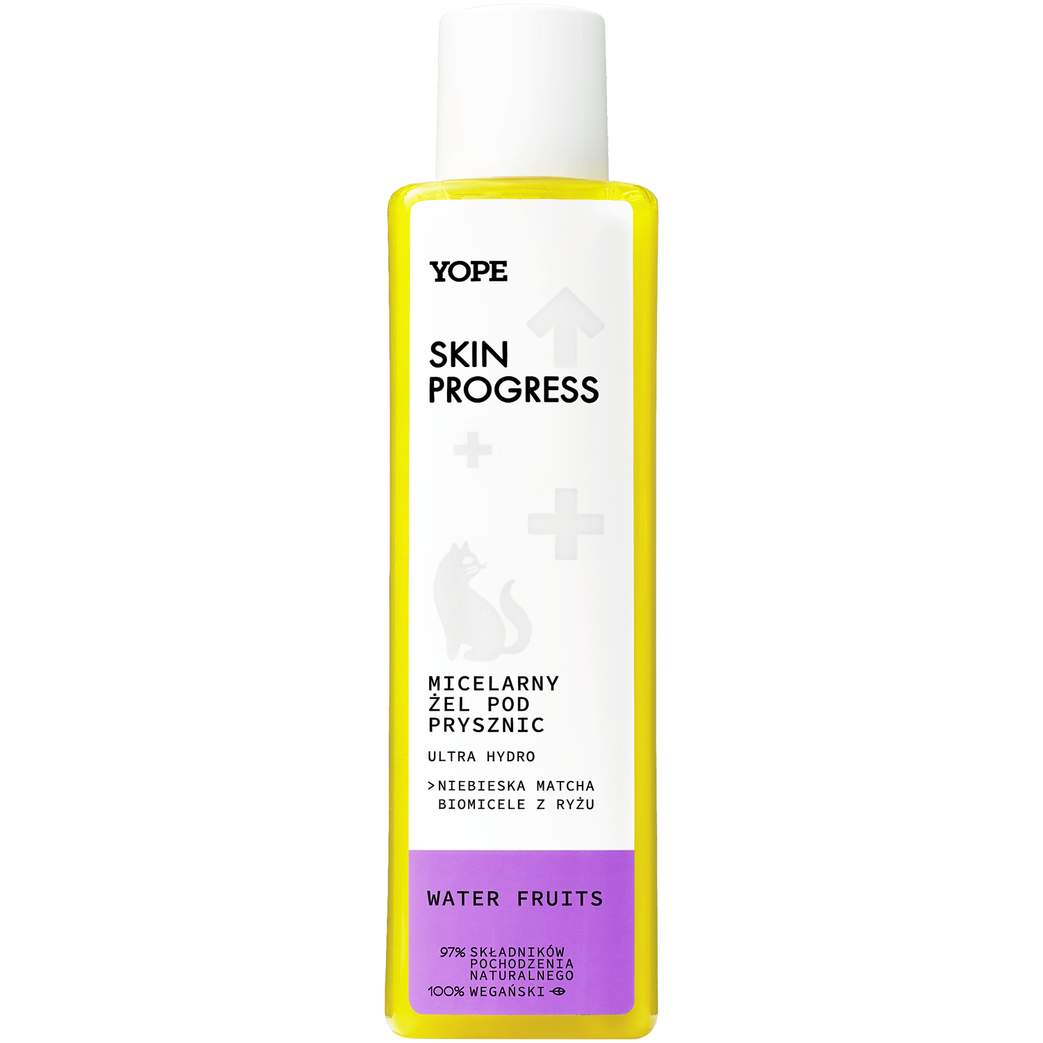 Yope Skin Progress mnicelarny żel pod prysznic, 200 ml