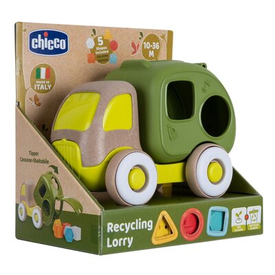 Zabawka edukacyjna CHICCO Eco+ Wywrotka Sorter kształtów 11158000000