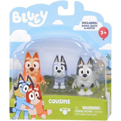 Zestaw figurek BLUEY Kuzyni BLU13040