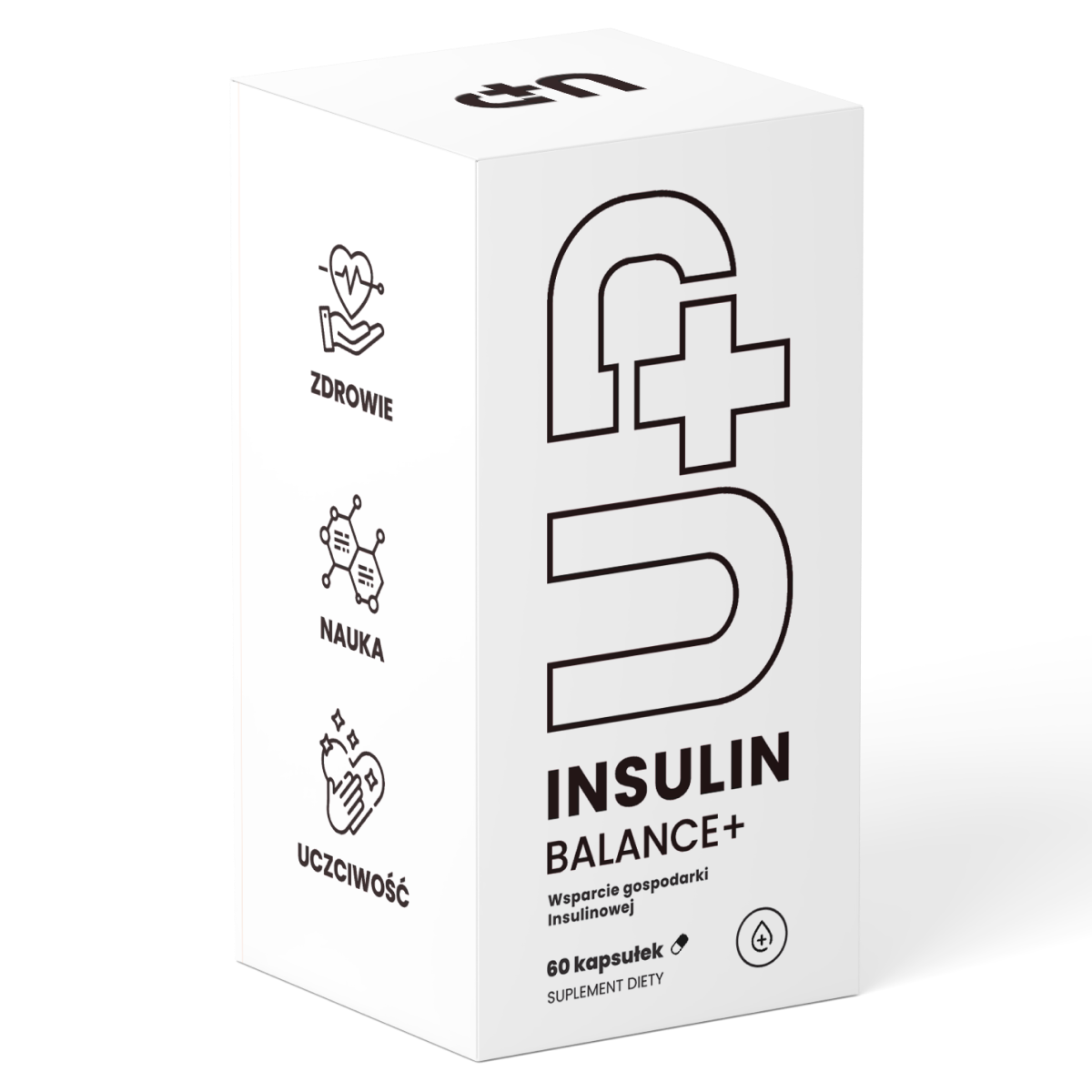 UP Health Pharma UP Insulin Balance+ suplement diety wsparcie gospodarki insulinowej, 60 kaps./1 opak.