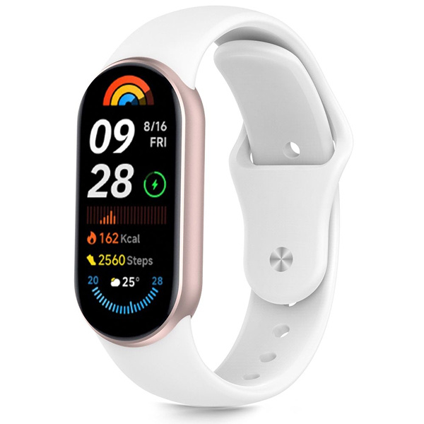 Pasek Tech-Protect IconBand Pure do Xiaomi Smart Band 8 / 9 / 10 / NFC White