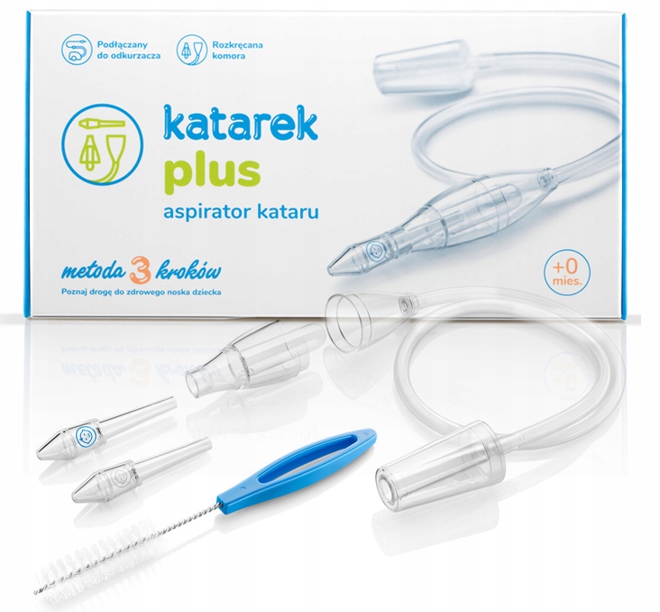 KATAREK PLUS ASPIRATOR DO NOSA DO ODKURZACZA ATEST