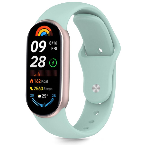 Pasek Tech-Protect IconBand Pure do Xiaomi Smart Band 8 / 9 / 10 / NFC Soft Mint