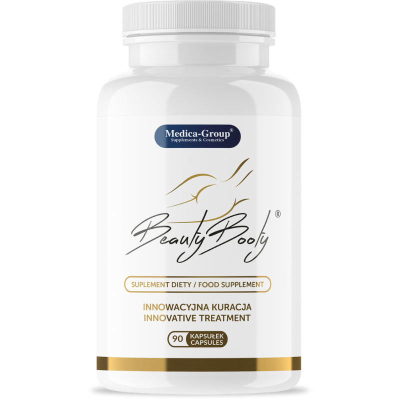 Medica-Group BeautyBooty suplement diety na jędrne pośladki, 90 kaps./1 opak.