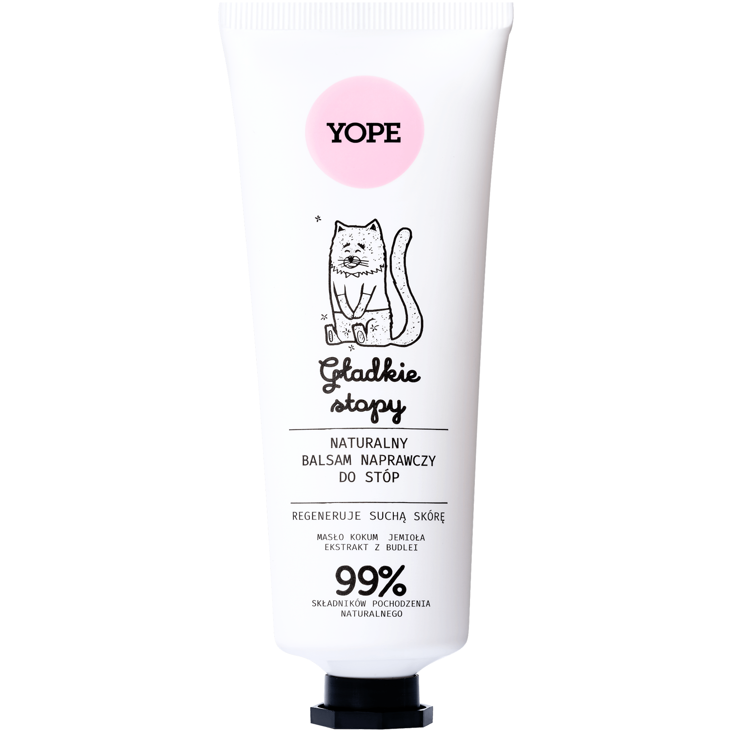 Yope Foot naturalny balsam naprawczy do stóp, 75 ml
