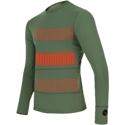 Podgrzewana bluza GLOVII GJ1C (rozmiar XL) Zielony