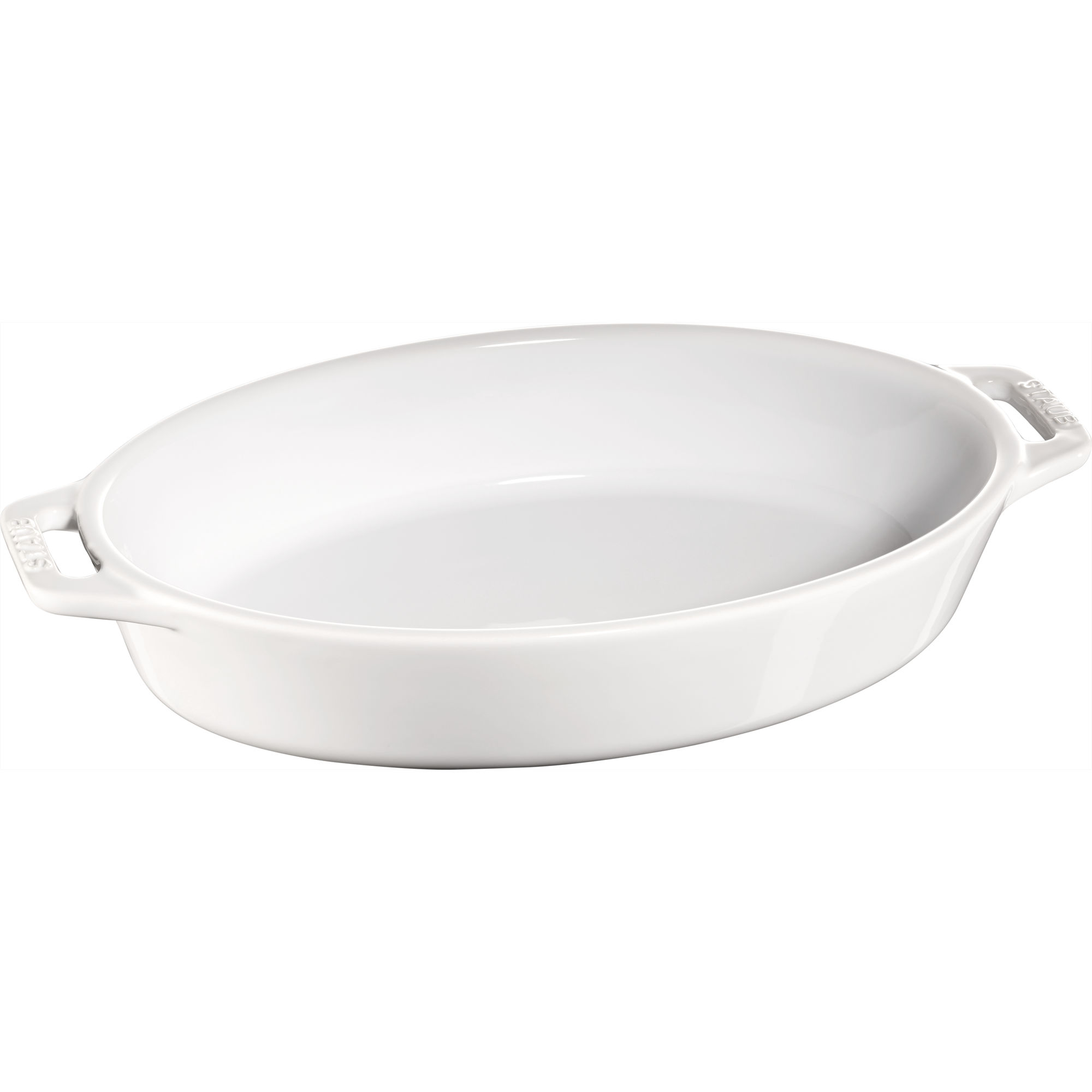 Staub - Owalny półmisek ceramiczny Cooking 1,1 L biały