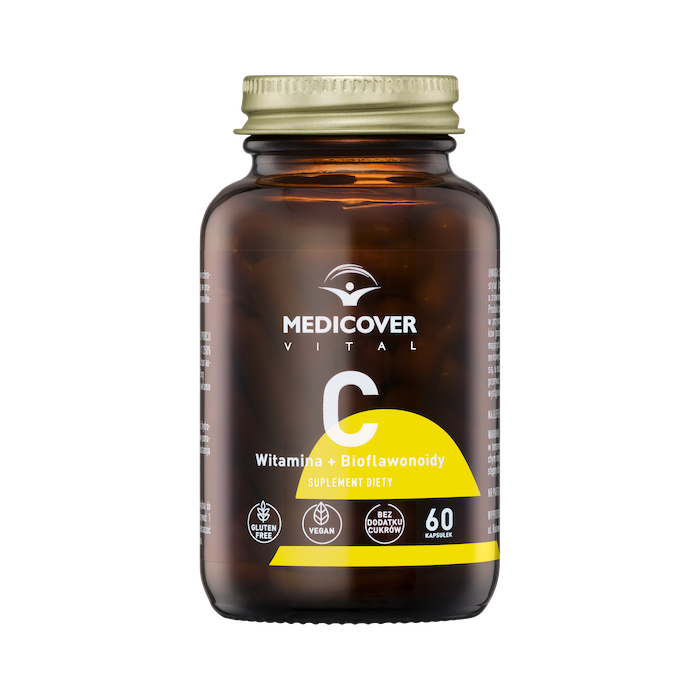 Medicover Vital Witamina C + Bioflawonoidy suplement diety, 60 kaps./1 opak.