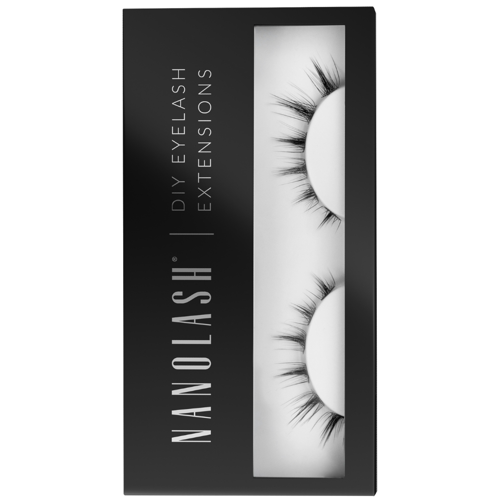 Nanolash DIY Eyelash Extensions sztuczne rzęsy w kępkach Flirty, 36 szt./1 opak.