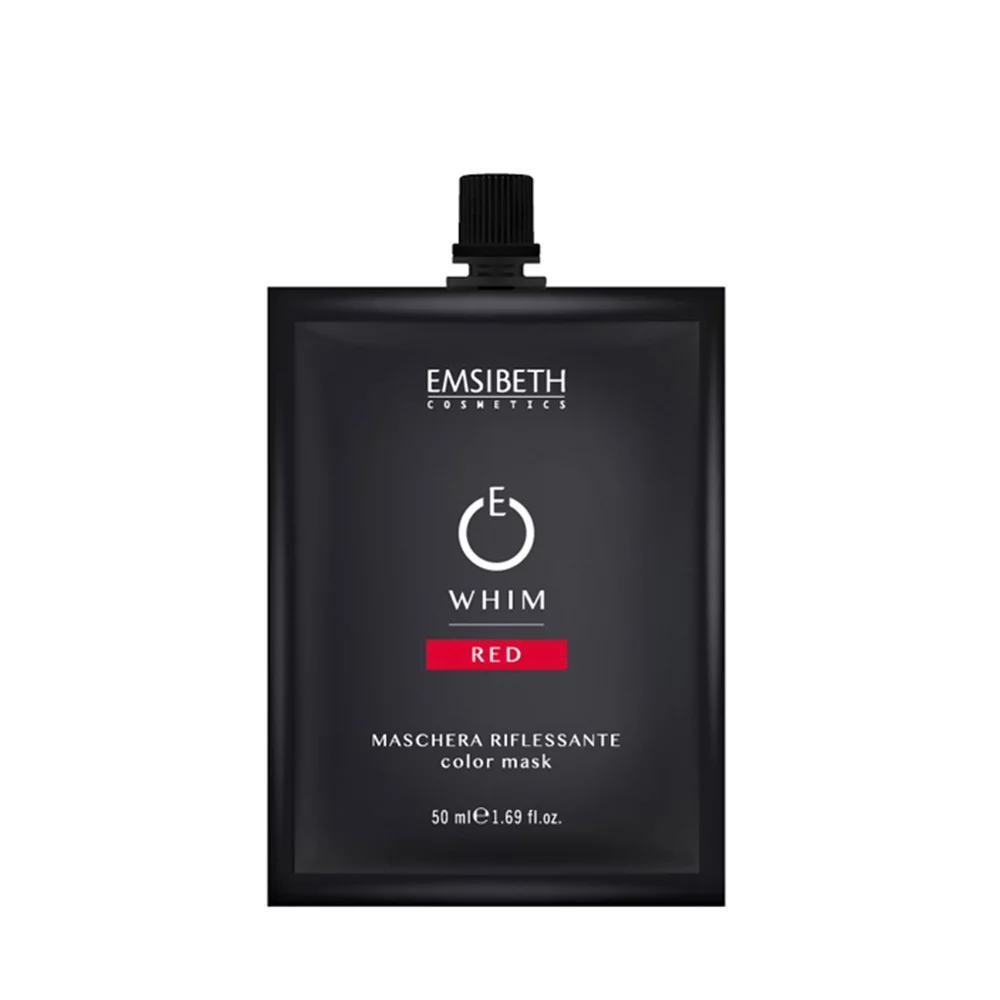 Emsibeth Whim czerwona maska koloryzująca Whim Red, 50 ml