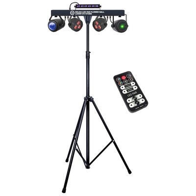Belka LIGHT4ME LED Par Flower Ball Laser UV Strobe