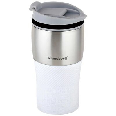 Kubek termiczny KLAUSBERG KB-7627 Biały 320 ml