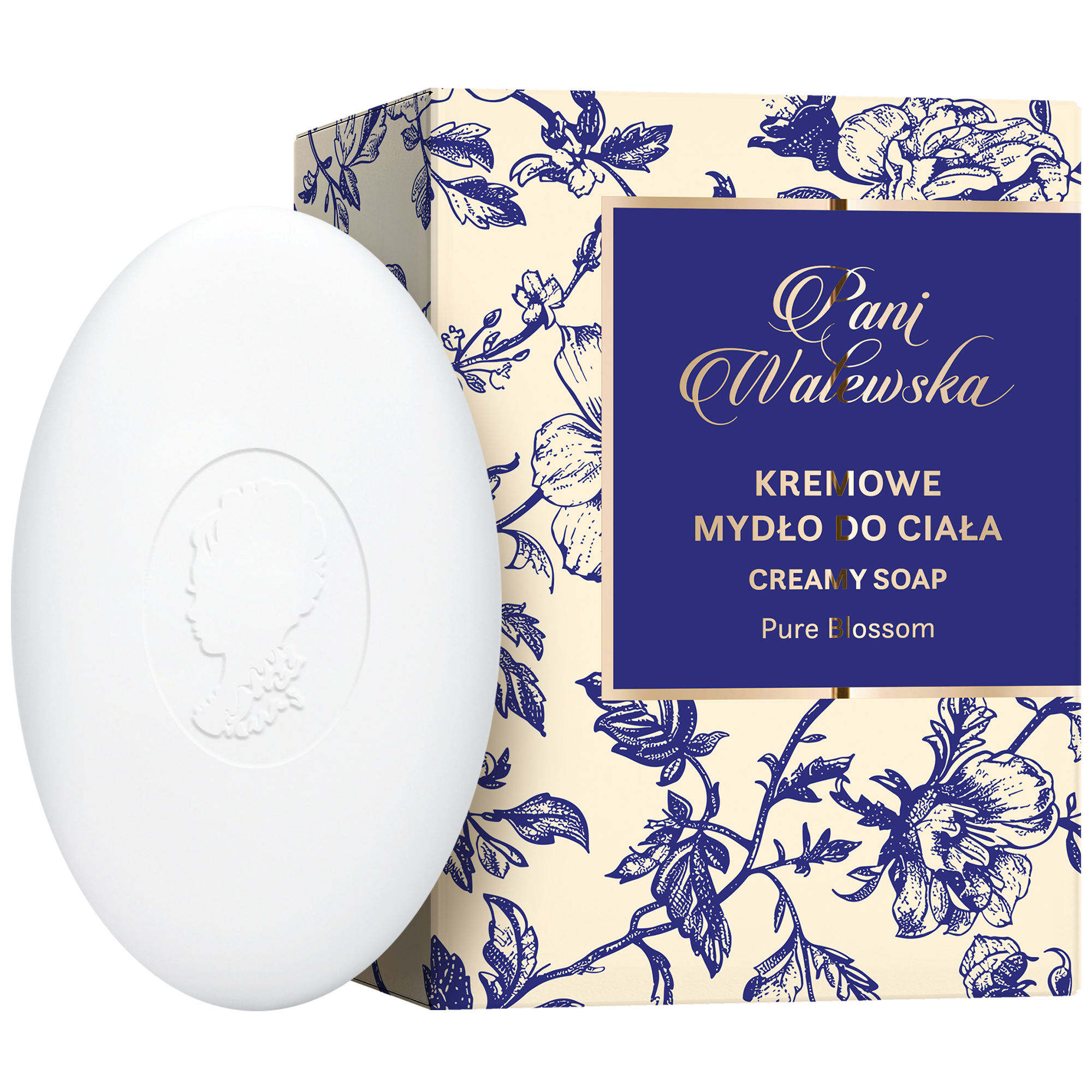 Pani Walewska Pure blossom perfumowane mydło w kostce, 100 g