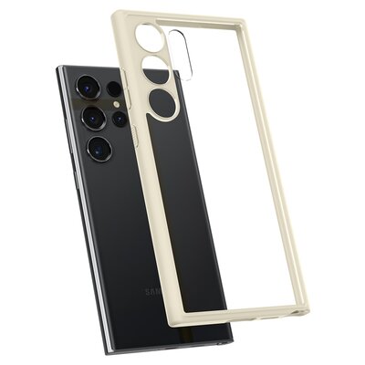 Etui SPIGEN Ultra Hybrid do Samsung Galaxy S24 Ultra Beżowy