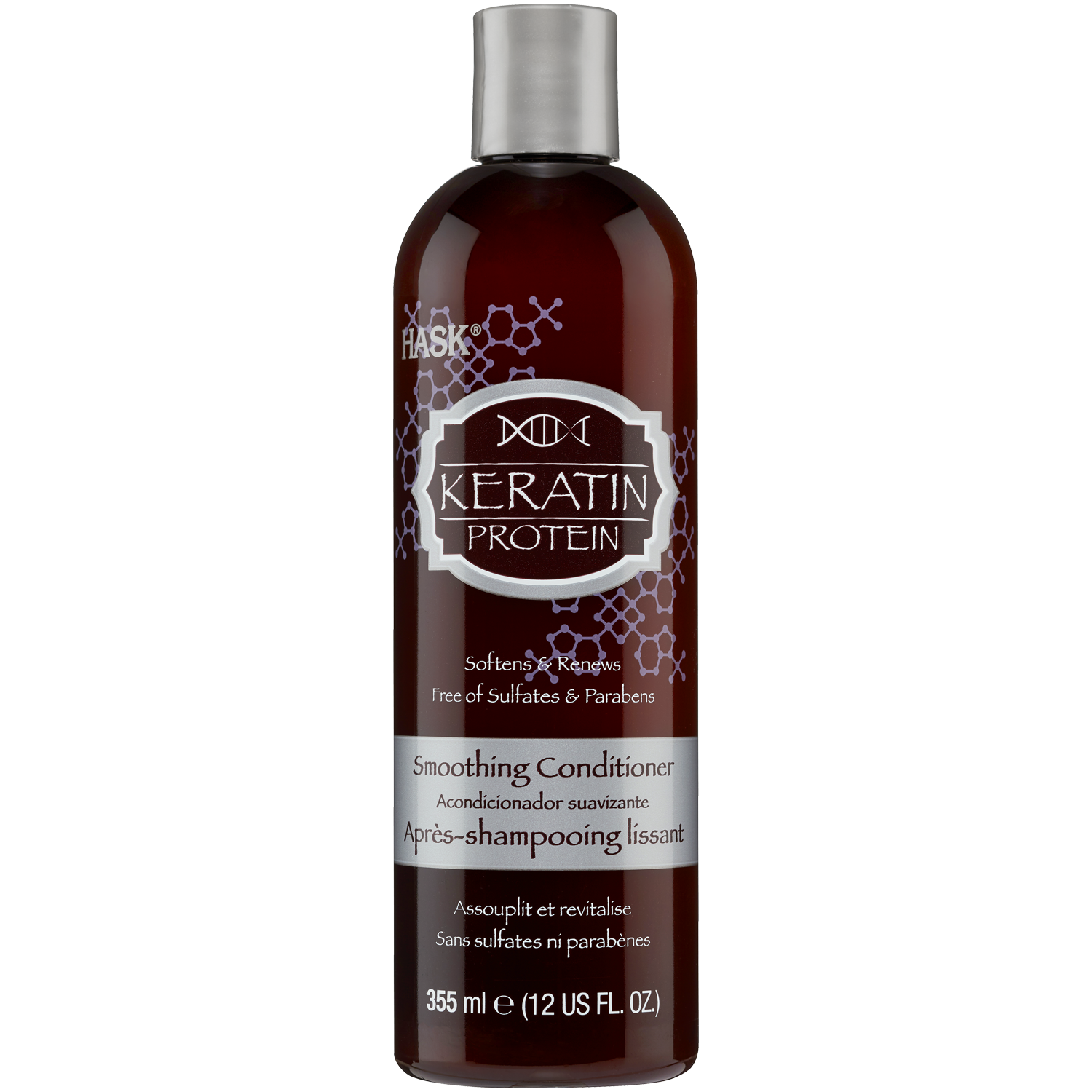 Hask Keratyna odbudowująca odżywka do włosów, 355 ml