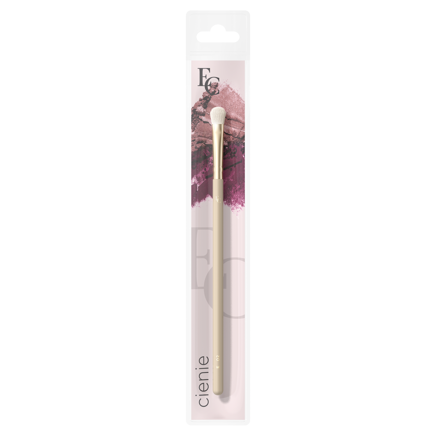 Eveline Cosmetics pędzel do cieni do powiek E02, 1 szt.