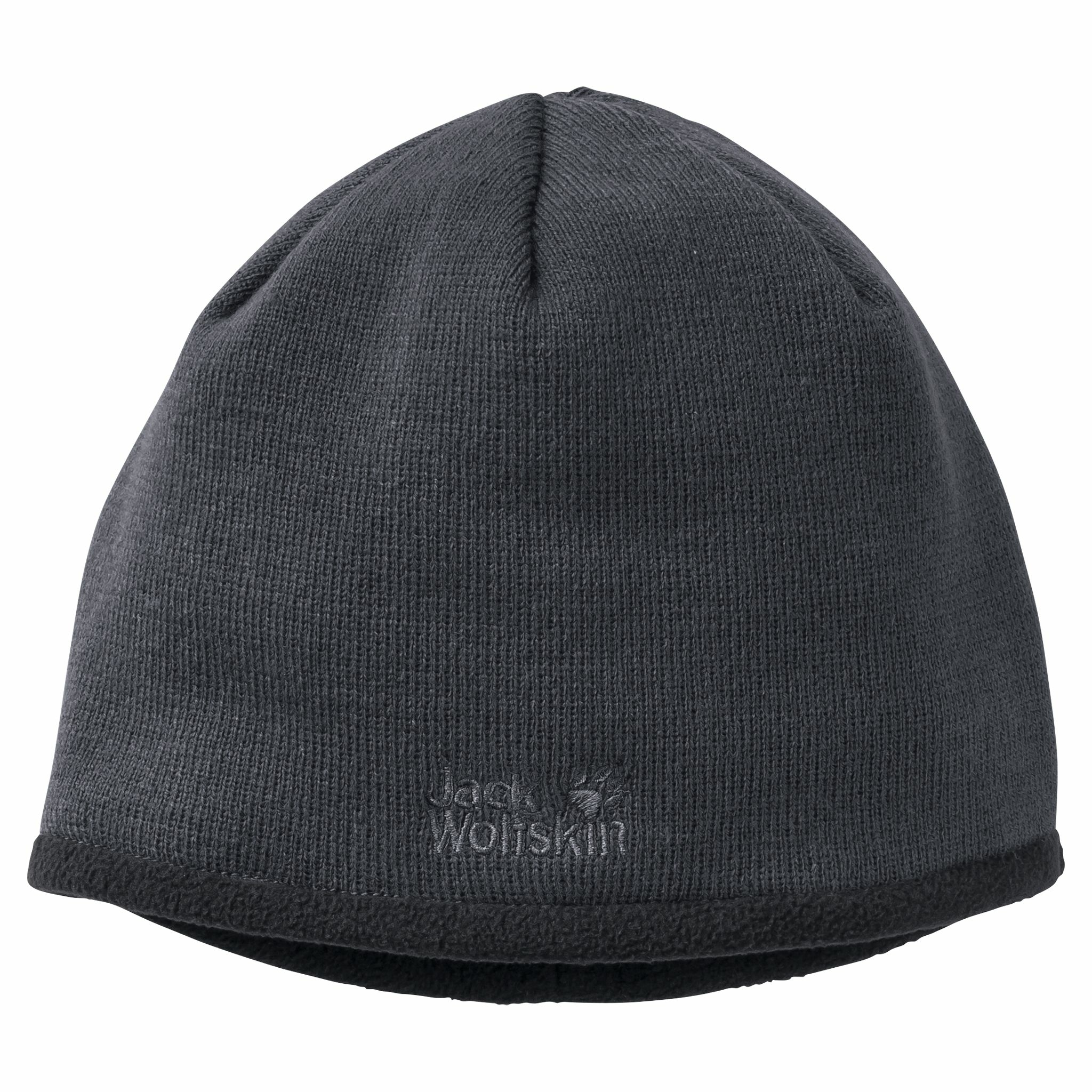 Czapka zimowa Jack Wolfskin STORMLOCK LOGO KNIT CAP phantom - M
