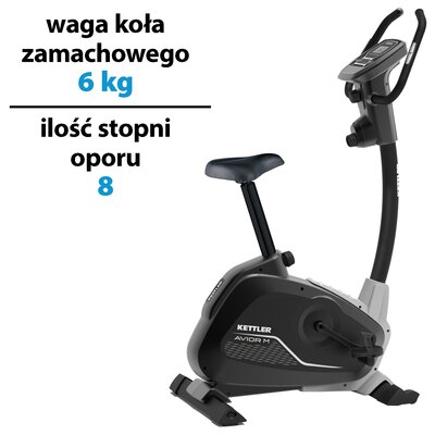 Rower magnetyczny KETTLER Axos Avior M Czarny