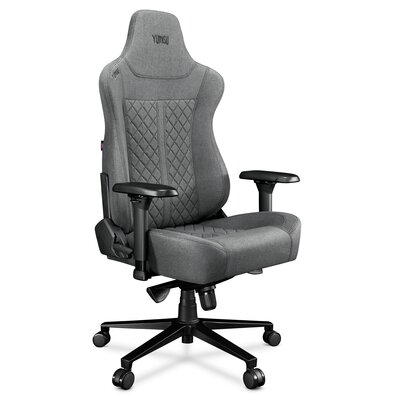 Fotel gamingowy YUMISU 2052 Magnetic Jasnoszaro-czarny