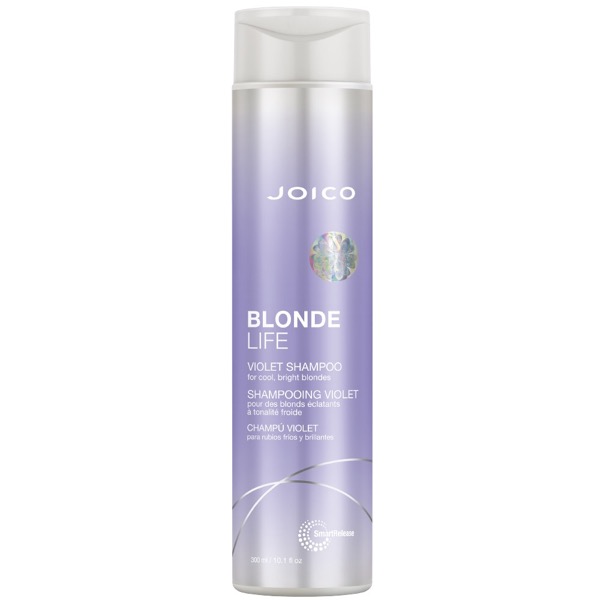 Joico Blonde Life Violet szampon do włosów rozjaśnianych na odcienie chłodnego blondu, 300 ml