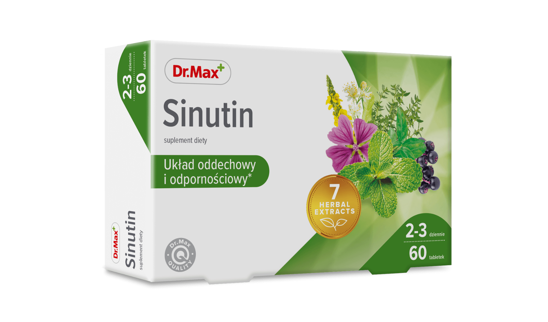 Sinutin Dr.Max, suplement diety, 60 tabletek