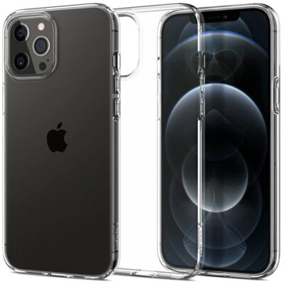 Etui SPIGEN Liquid Crystal do Apple iPhone 12 Pro Max Przezroczysty