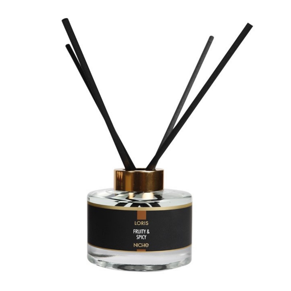 Loris Niche  dyfuzor zapachowy z patyczkami Fruity & Spicy, 150 ml