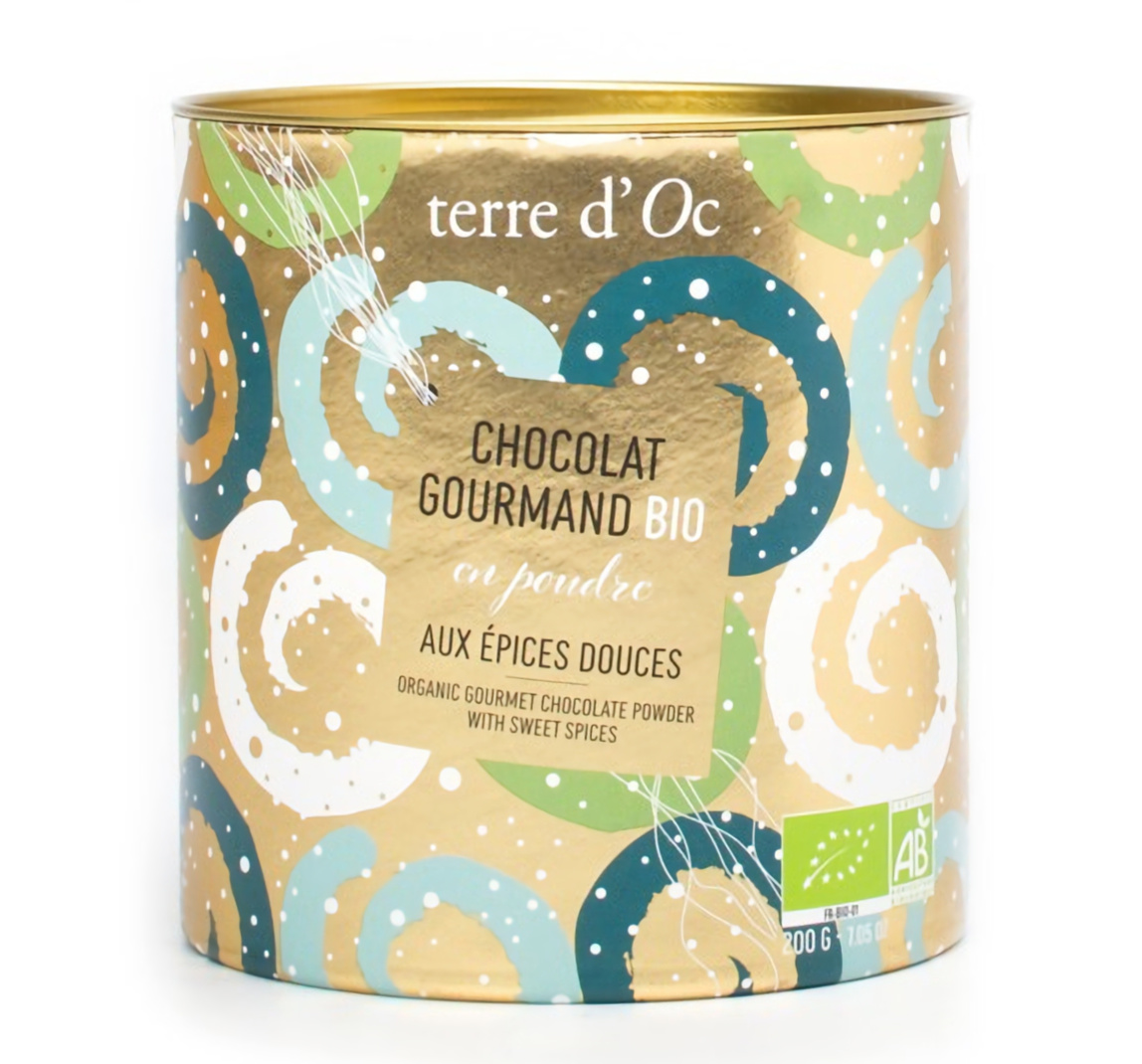 Terre d'Oc - Czekolada w proszku 200 g Christmas