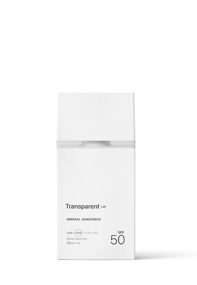Transparent Lab mineral Sunscreen mineralny krem z filtrem SPF50, 100 ml