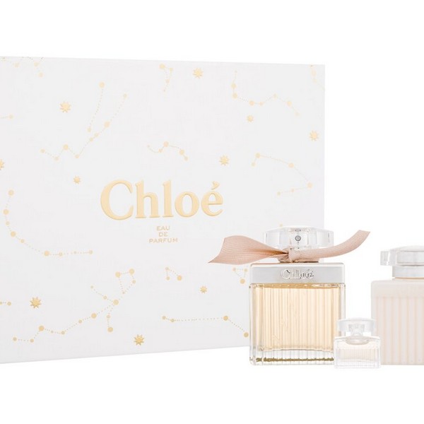 Chloé Chloé zestaw: woda perfumowana damska, 75 ml + lotion do ciała, 100 ml + woda perfumowana damska, 5 ml