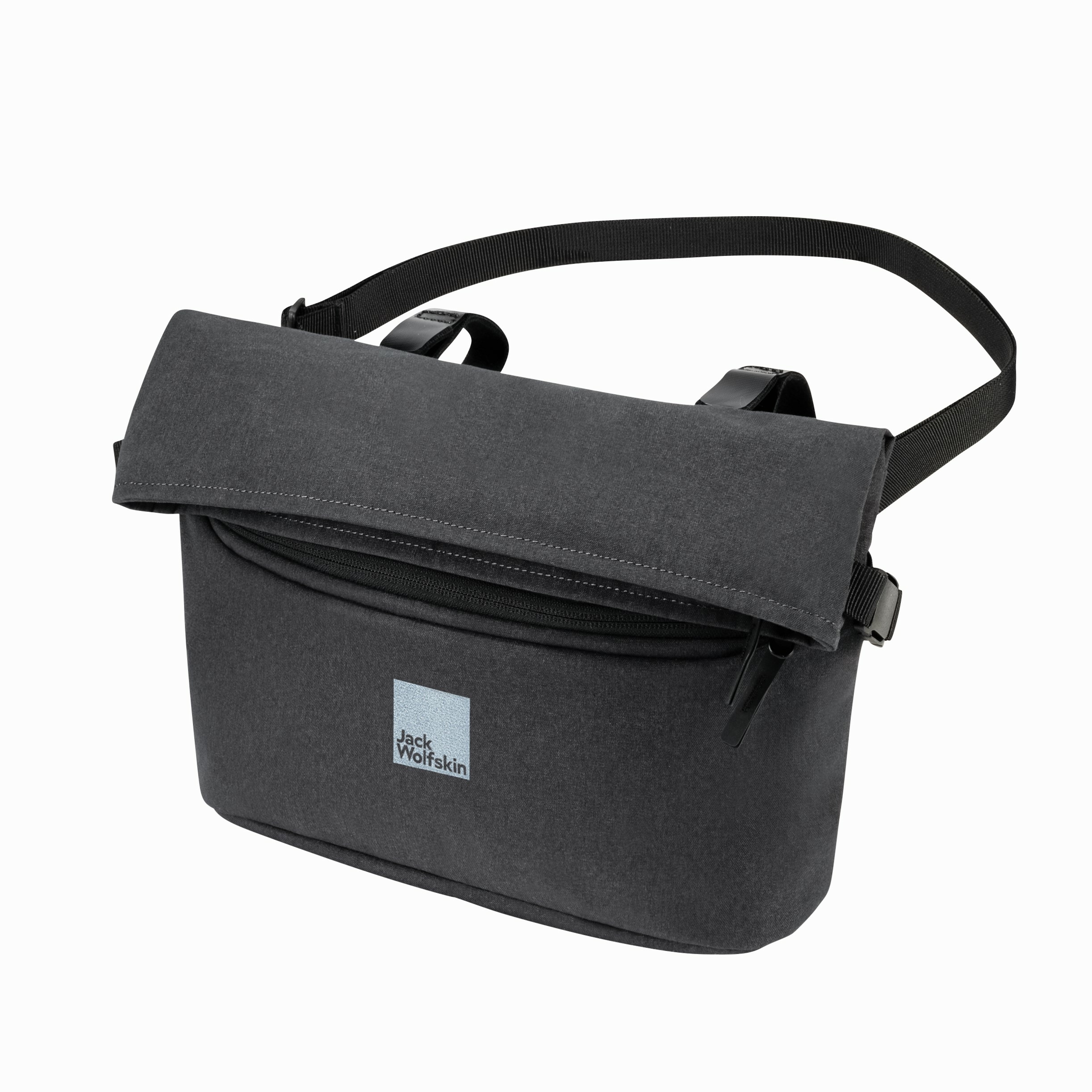 Torba sakwa rowerowa na kierownicę i na ramię Jack Wolfskin MAINKAI BAG 2IN1 phantom - ONE SIZE