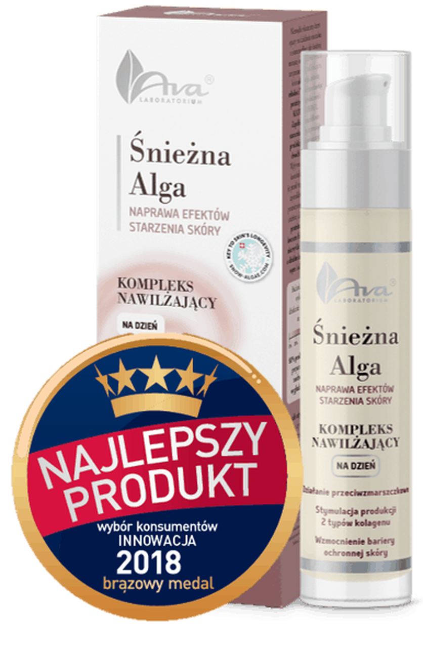 Ava Śnieżna Alga, kompleks nawilżający na dzień, 50 ml