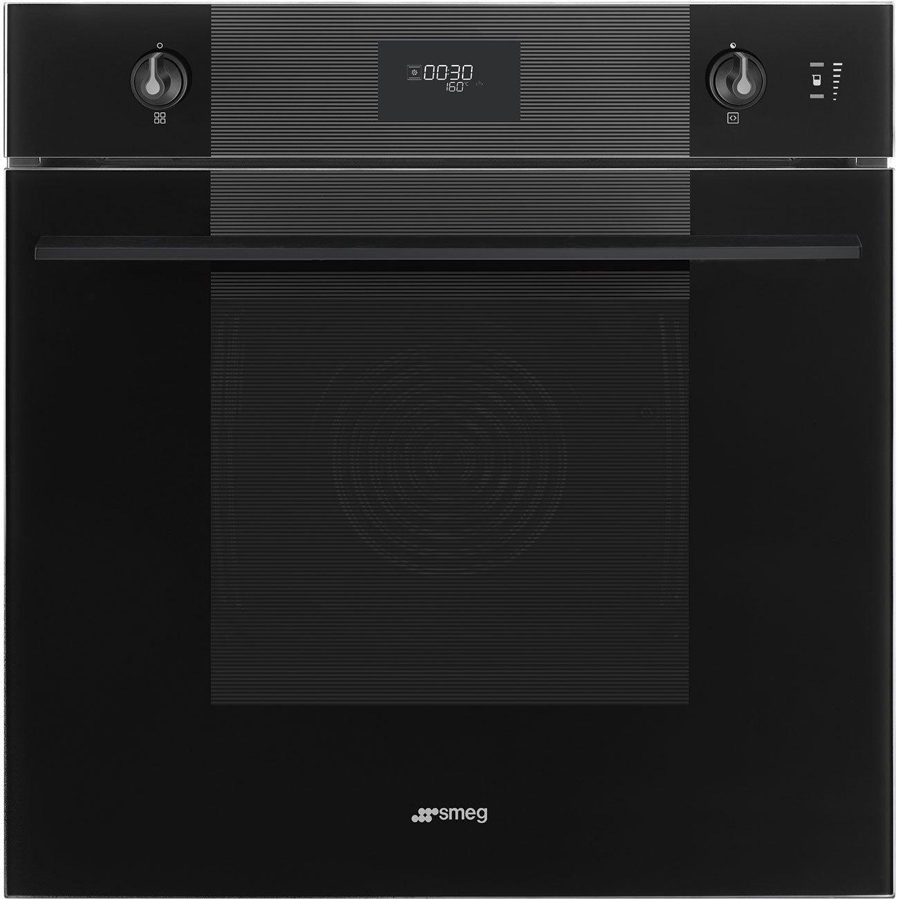 Smeg - Piekarnik elektryczny z funkcją pary SOP6101S2B3 Linea Czarny