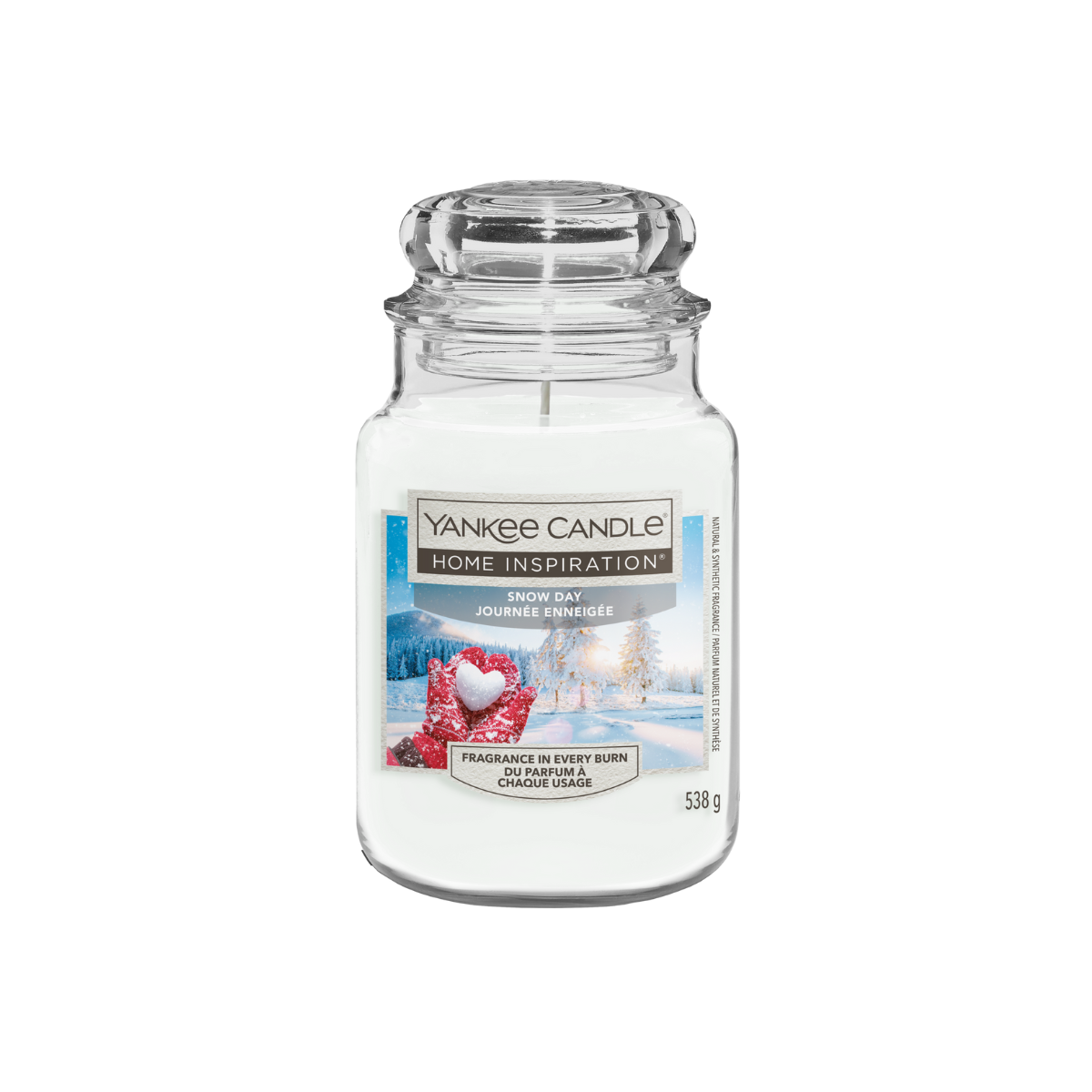 Yankee Candle Home Inspiration Snow Day świeca zapachowa Snow Day, 538 g