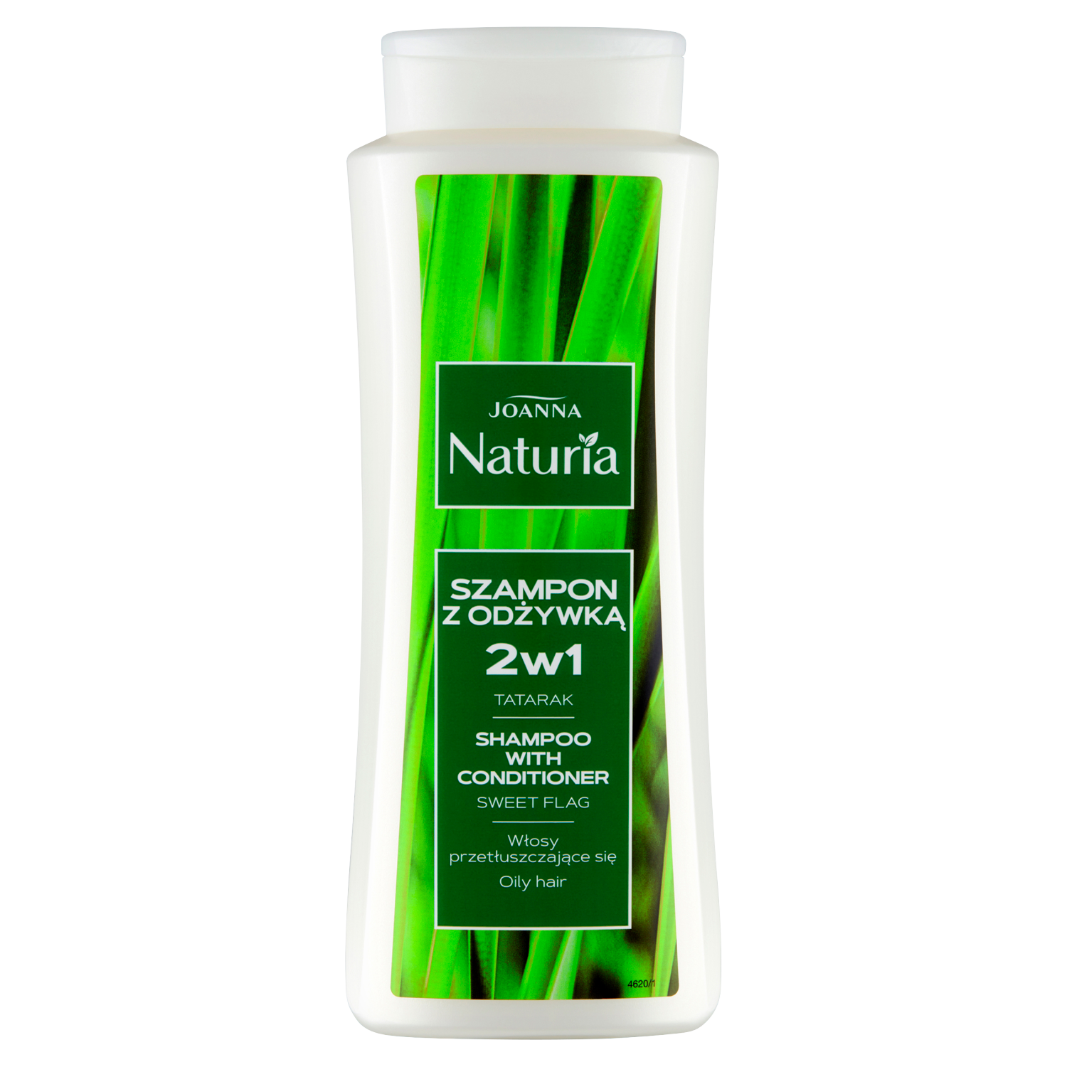 Joanna Naturia szampon 2w1 z odżywką do włosów tatarak, 500 ml