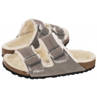 Klapki Birkenstock Arizona Shearling Stone Coin 1017403