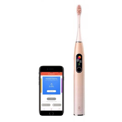 Oclean X Pro Pink - inteligentna szczoteczka