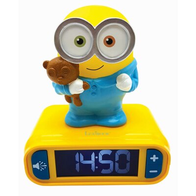 Zabawka budzik z lampką nocną LEXIBOOK Minionki RL800DES