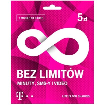 Zestaw startowy T-MOBILE Na kartę 5 pln