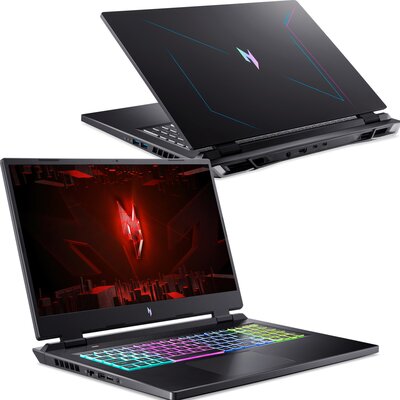 Laptop ACER Nitro AN17-41-R7SL 17.3" IPS 165Hz R7-7735HS 16GB RAM 1TB SSD GeForce RTX4070